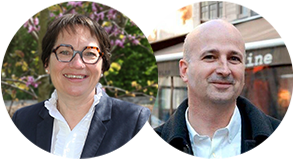Corinne Imbert et Bernard Jomier