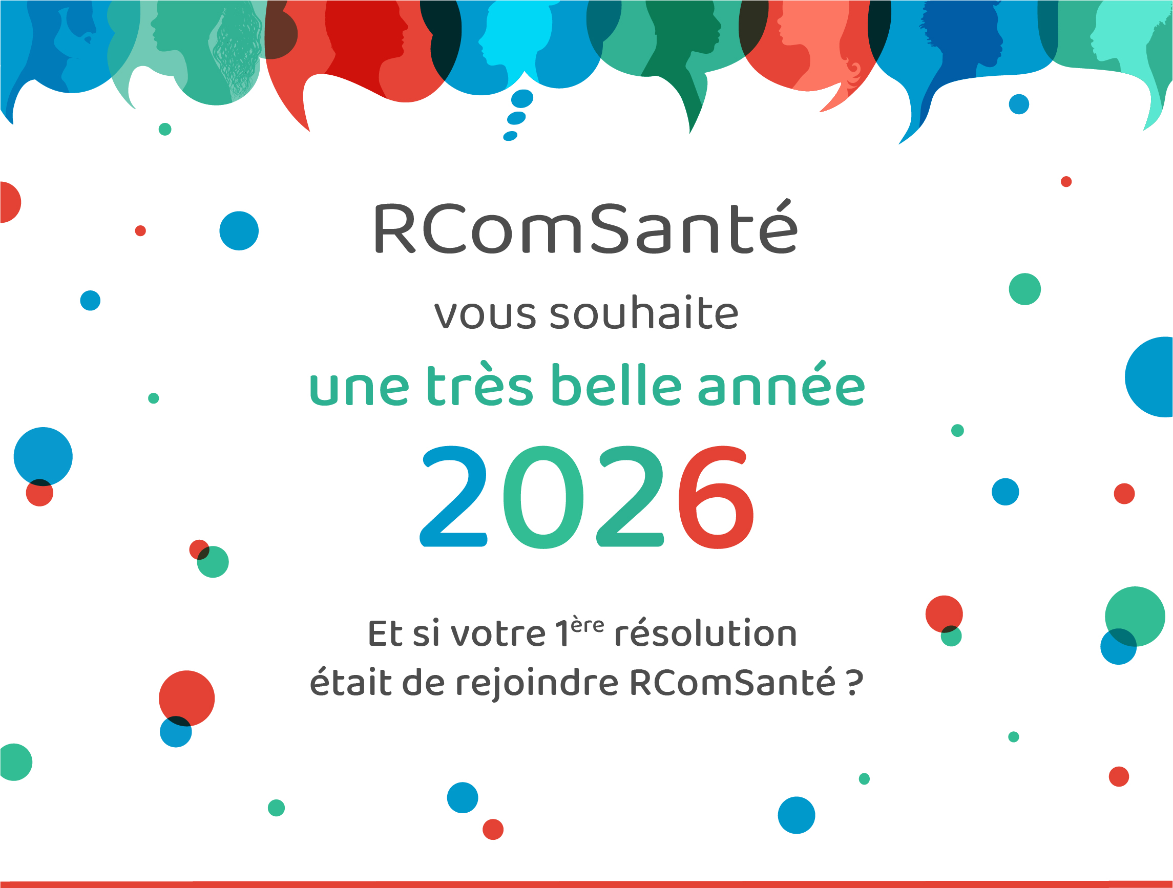 Bonne année 2026 avec RComSanté !